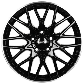 CMS-1062-04 7.0x17"-4x100 ET35 67.2 Diamond Rim Black Gloss Jant (4 Adet)